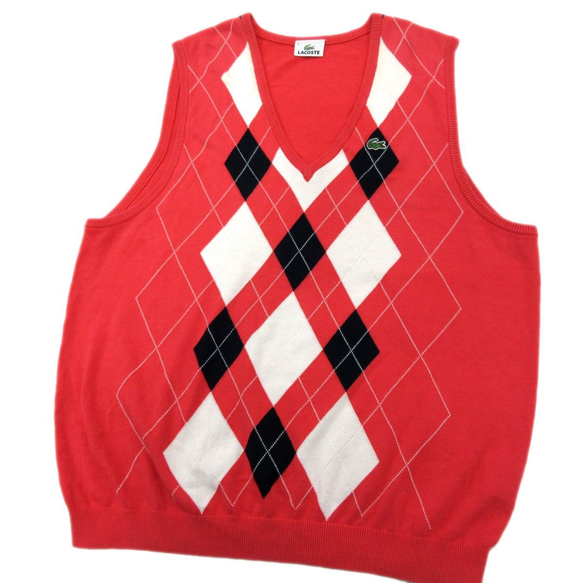 1円 ラコステ ニット ニットベスト サマーセーター ベスト ジレ Lacoste メンズ アーガイル柄 春夏物 秋物 ゴルフ ロゴ刺繍 その他 売買されたオークション情報 Yahooの商品情報をアーカイブ公開 オークファン Aucfan Com