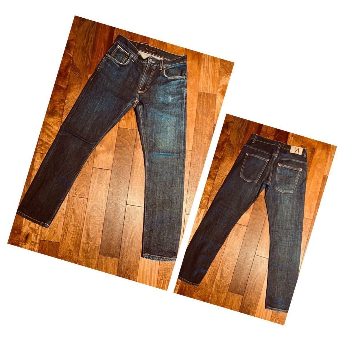 Nudie Jeans ヌーディージーンズ Thin Finn シンフィン セルビッチ W31 L32 Italy Made W31 売買されたオークション情報 Yahooの商品情報をアーカイブ公開 オークファン Aucfan Com