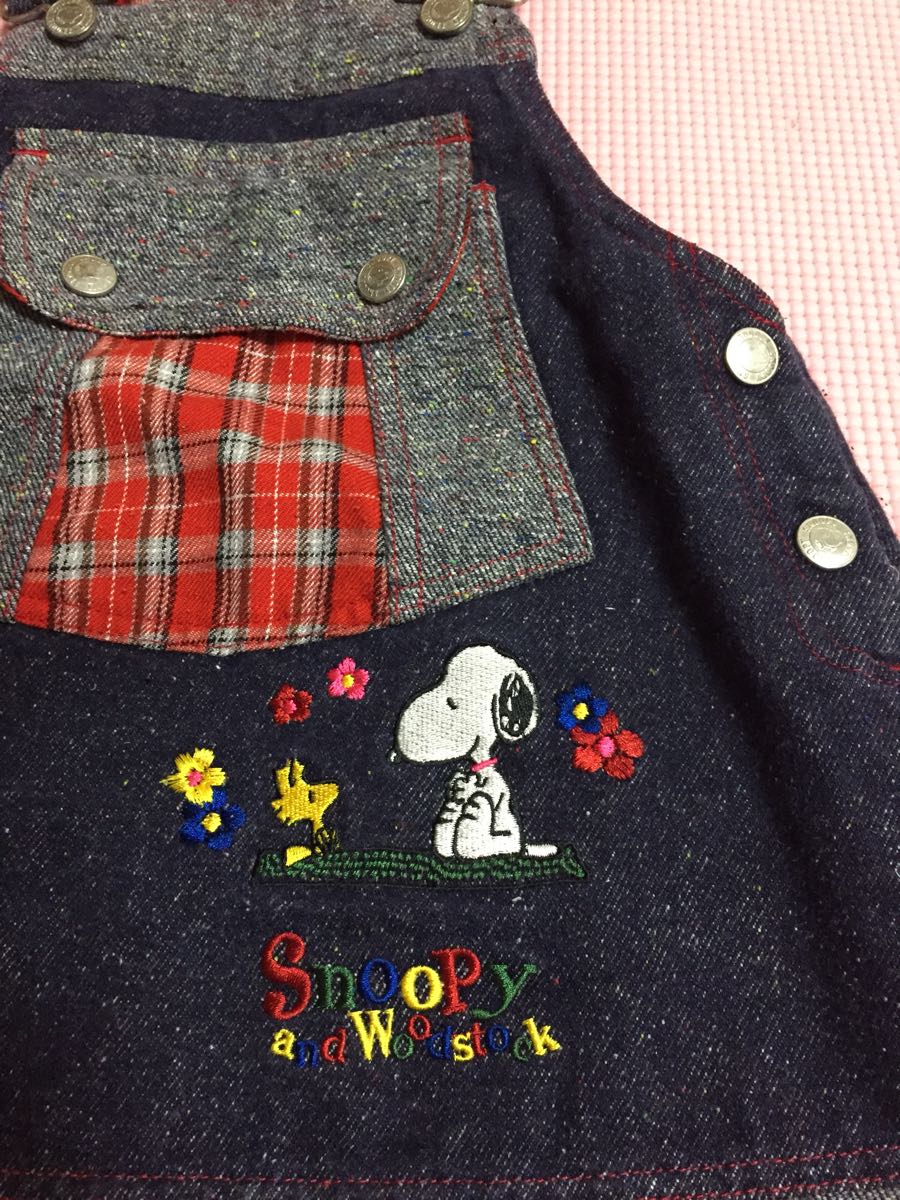 スヌーピー ジャンパースカート 100センチ キッズ ジュニア 女の子 ワンピース 100 95 104cm 売買されたオークション情報 Yahooの商品情報をアーカイブ公開 オークファン Aucfan Com