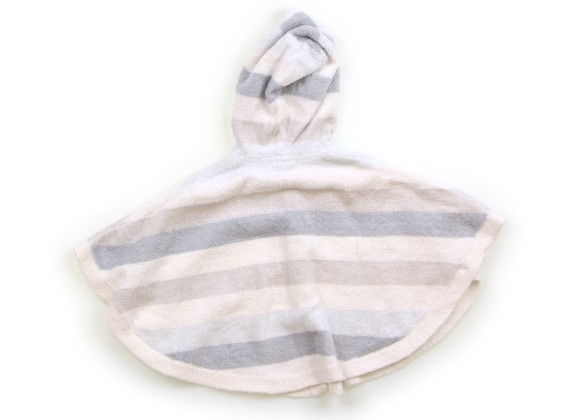 ジェラピケ Gelato Pique ポンチョ 80 女の子 白グレーボーダー 子供服 ベビー服 キッズ 6465 80 75 84cm 売買されたオークション情報 Yahooの商品情報をアーカイブ公開 オークファン Aucfan Com