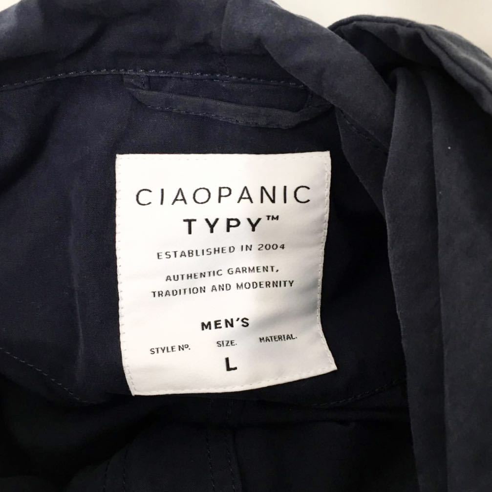 D227 30 Ciao Panic Typy チャオパニック ティピー アウター モッズコート カジュアル 綿70 男性 メンズ サイズl 紺 ネイビー 男性用 売買されたオークション情報 Yahooの商品情報をアーカイブ公開 オークファン Aucfan Com