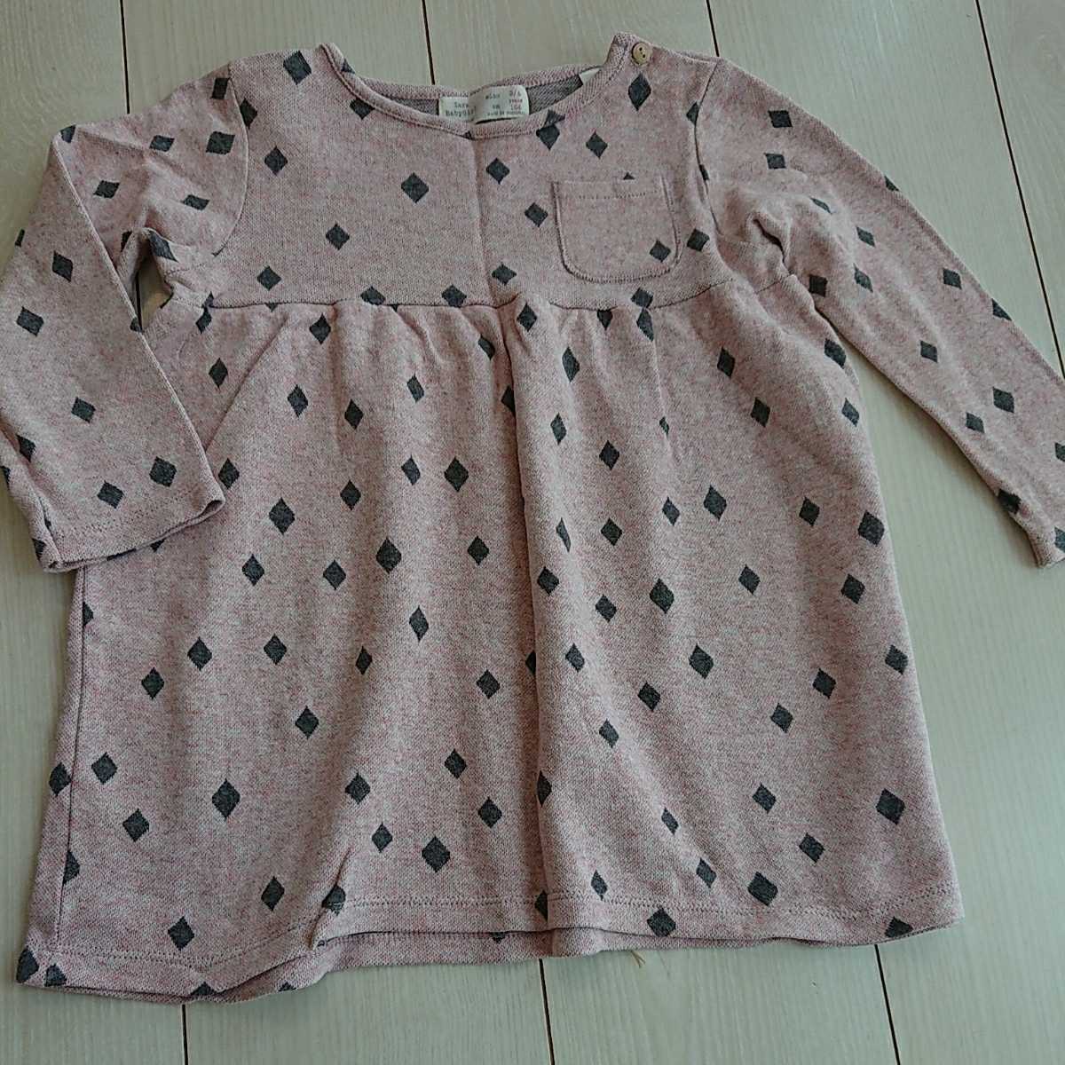 長袖ワンピース Zara 95 100 女の子 キッズ ベビー ザラ 送料198 カットソー チュニック 長袖 売買されたオークション情報 Yahooの商品情報をアーカイブ公開 オークファン Aucfan Com