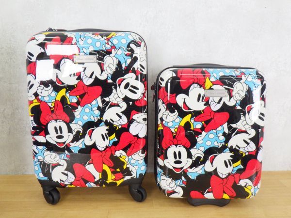 展示品 ディズニー ミニーマウス キャリーケース スーツケース 2個セット 0725 14 スーツケース トランク一般 売買されたオークション情報 Yahooの商品情報をアーカイブ公開 オークファン Aucfan Com