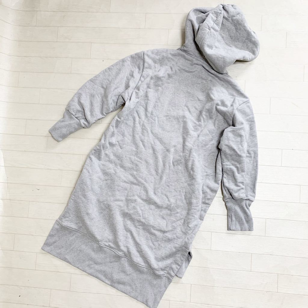 1012 Diesel ディーゼル ロング スウェットワンピース パーカーワンピース トップス ビッグロゴ グレー レディース フリーサイズ ワンピース 売買されたオークション情報 Yahooの商品情報をアーカイブ公開 オークファン Aucfan Com
