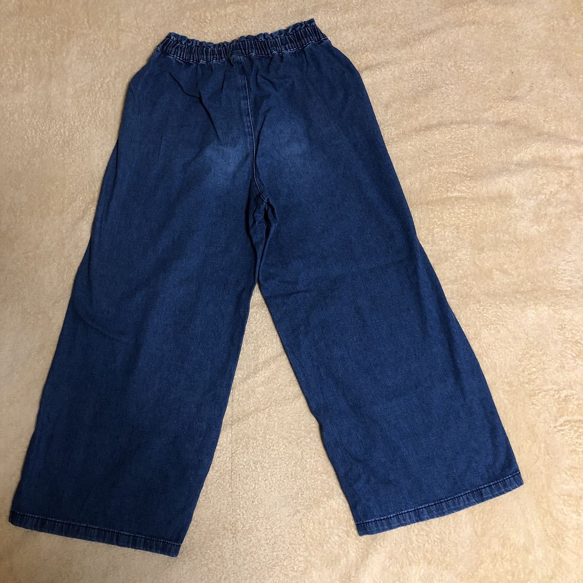 ガウチョ パンツ 子供服 女の子 小学生 160 デニム ガウチョパンツ ボトムス ズボン 160 155cm 以上 売買されたオークション情報 Yahooの商品情報をアーカイブ公開 オークファン Aucfan Com