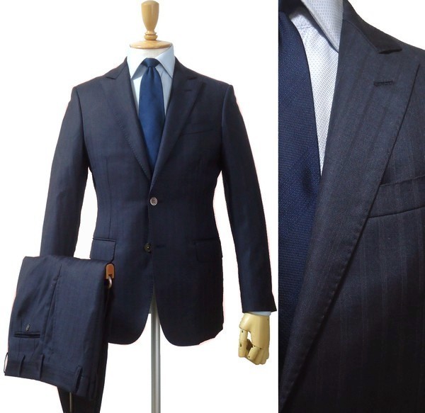 ビッグヴィジョン ゼニア Y6相当 艶濃ネイビーストライプ 美ラインスーツ Bigvision Lサイズ 売買されたオークション情報 Yahooの商品情報をアーカイブ公開 オークファン Aucfan Com