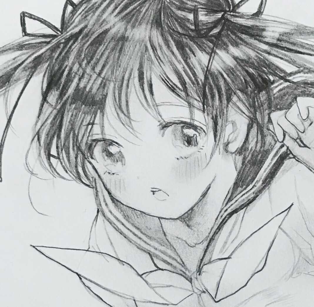 手描きイラスト鉛筆画 オリジナル 女の子2 手描きイラスト 売買されたオークション情報 Yahooの商品情報をアーカイブ公開 オークファン Aucfan Com