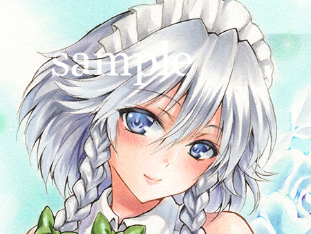 同人 手描きイラスト 東方project 十六夜 咲夜 イラストボード 手描きイラスト 売買されたオークション情報 Yahooの商品情報をアーカイブ公開 オークファン Aucfan Com