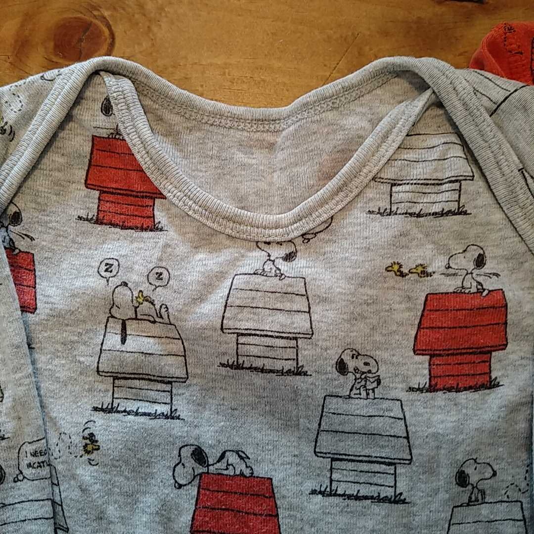 ユニクロ 肌着 ボディスーツ クルーネックボディ 80 スヌーピー Peanuts ウッドストック 長袖 80 75 84cm 売買されたオークション情報 Yahooの商品情報をアーカイブ公開 オークファン Aucfan Com