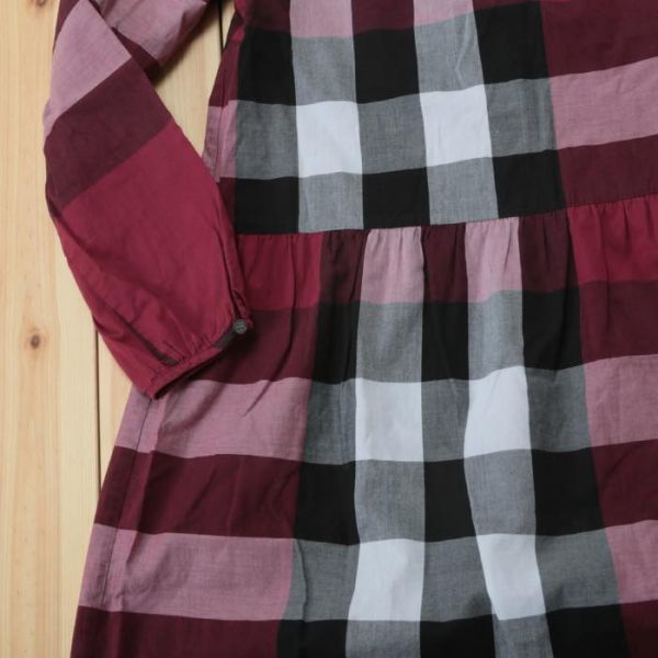 正規品 Burberry バーバリー キッズ 女の子 ガールズ ワンピース チェック柄 綿100 12y 152cm レッド Br ワンピース 売買されたオークション情報 Yahooの商品情報をアーカイブ公開 オークファン Aucfan Com
