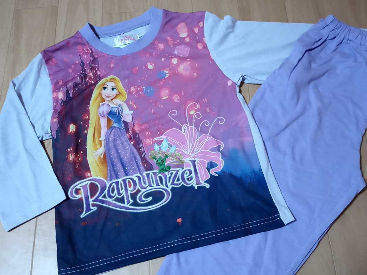 ラプンツェル パジャマ110 長袖 薄手tシャツ ディズニーキャラクターパジャマ タグ付き あり 110 105 114cm 売買されたオークション情報 Yahooの商品情報をアーカイブ公開 オークファン Aucfan Com