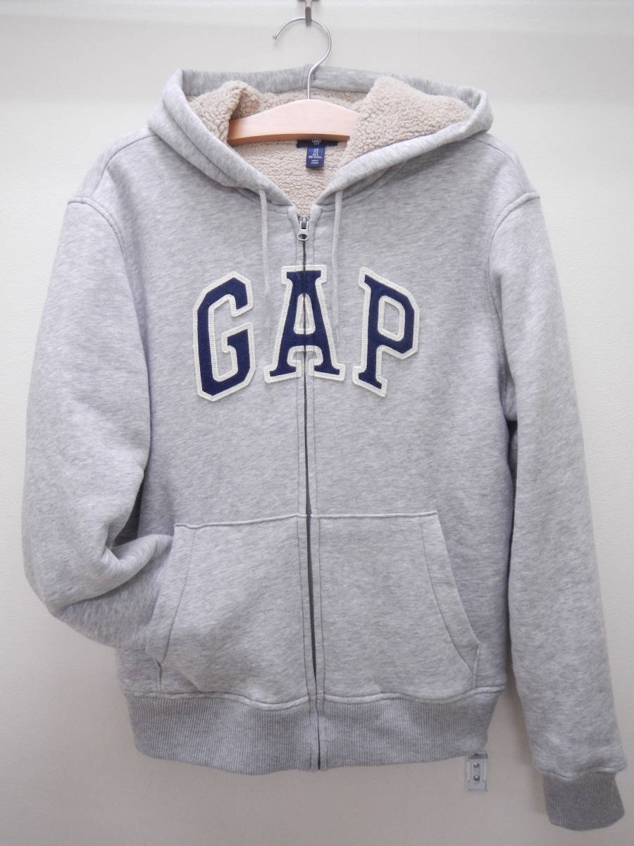 Gap ギャップ ロゴ刺繍 フード付 裏起毛 裏ボア フルジップ パーカー メンズ S パーカ 売買されたオークション情報 Yahooの商品情報をアーカイブ公開 オークファン Aucfan Com