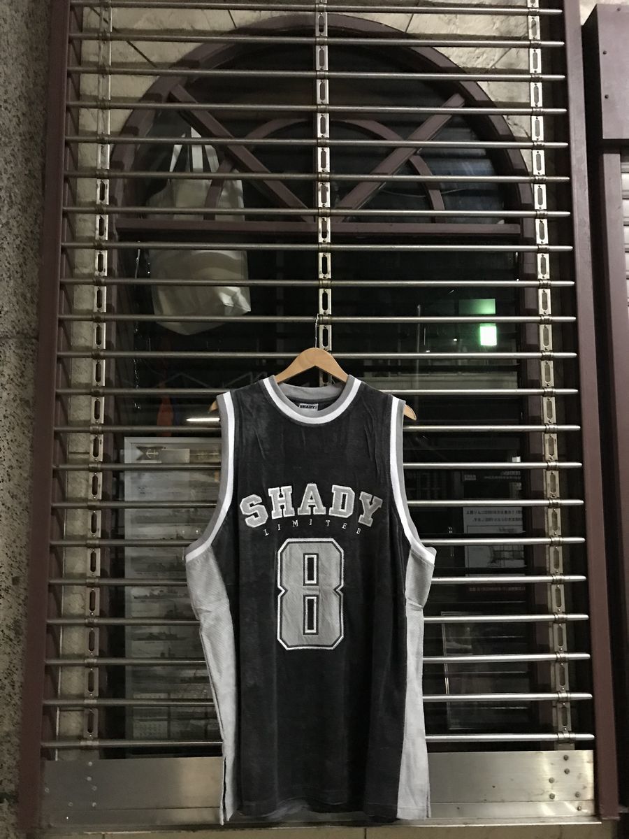 激安 2xl Eminem エミネム A K A スリム シェイディ Shady 高級 ベロア タンクトップ ダークグレー Hiphop オーバーサイズ 90年代 タンクトップ 売買されたオークション情報 Yahooの商品情報をアーカイブ公開 オークファン Aucfan Com