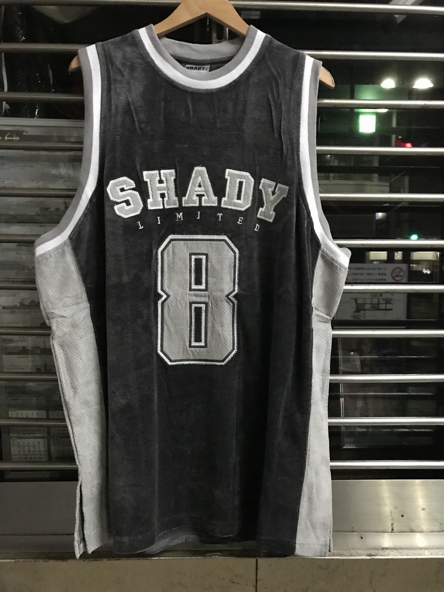 激安 2xl Eminem エミネム A K A スリム シェイディ Shady 高級 ベロア タンクトップ ダークグレー Hiphop オーバーサイズ 90年代 タンクトップ 売買されたオークション情報 Yahooの商品情報をアーカイブ公開 オークファン Aucfan Com