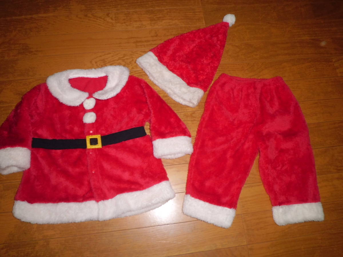かわいい 95サイズ サンタクロース衣装 クリスマスパーティーハロウィンコスプレに 90 85 94cm 売買されたオークション情報 Yahooの商品情報をアーカイブ公開 オークファン Aucfan Com