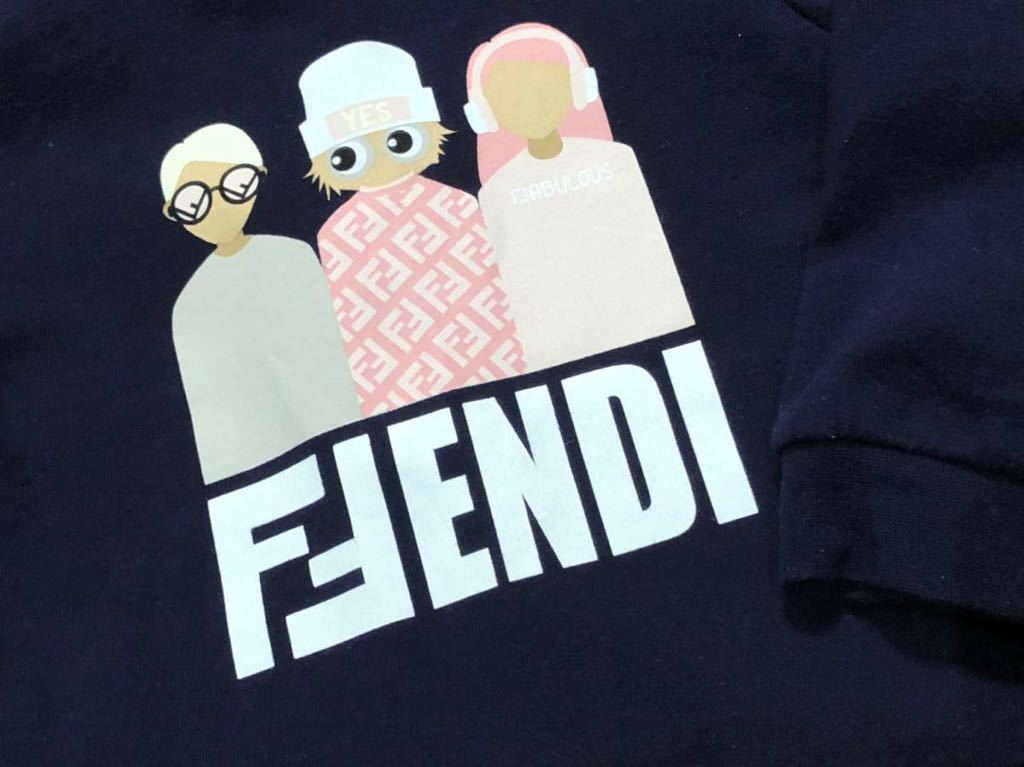 Fendi Kids フェンディキッズ 女の子ベビー ワンピース ネイビー 裏起毛 可愛い 90 85 94cm 売買されたオークション情報 Yahooの商品情報をアーカイブ公開 オークファン Aucfan Com