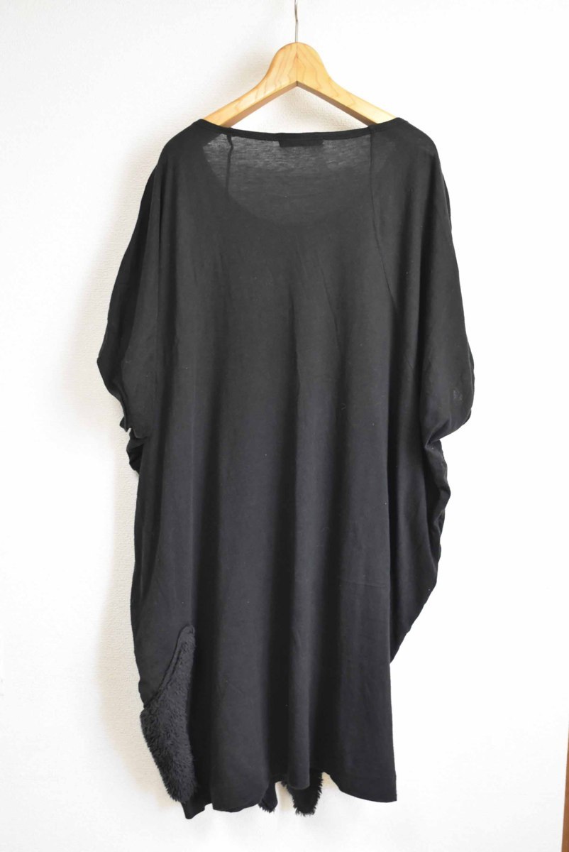 Tsumori Chisato ツモリチサト 裾ボア飾り 変形カットソーワンピース 古着のgplus広島 10y1 ワンピース ロング 売買されたオークション情報 Yahooの商品情報をアーカイブ公開 オークファン Aucfan Com