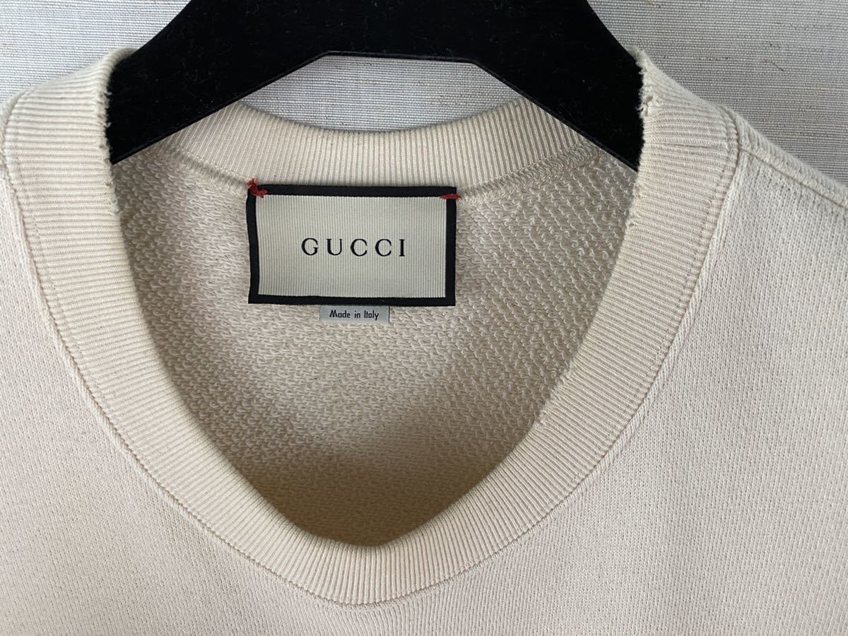 国内正規品 Xsサイズ Gucci ロゴ ココキャピタン コラボ ダメージ加工 スウェット グッチ Gucci広島店購入 その他 売買されたオークション情報 Yahooの商品情報をアーカイブ公開 オークファン Aucfan Com