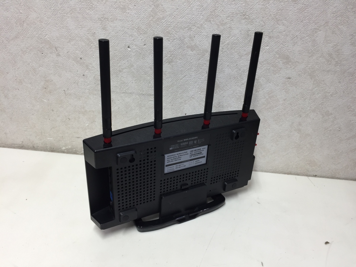 バッファロー Wxr 2533dhp2 無線lan 親機 Airstation Wi Fi 初期化済 管理番号２ｆ1 3 無線lan 売買されたオークション情報 Yahooの商品情報をアーカイブ公開 オークファン Aucfan Com