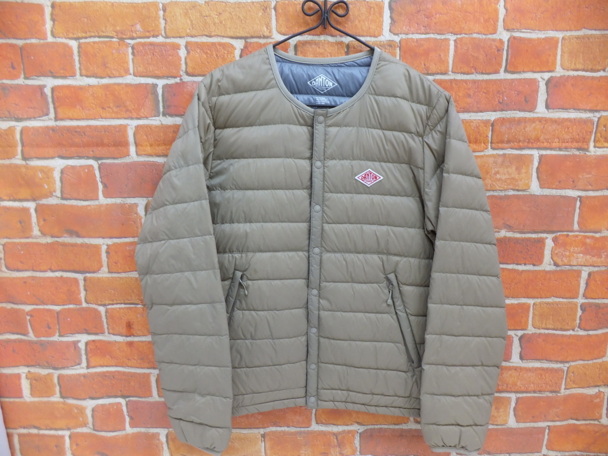 Danton ダントン インナーダウン ダウンジャケット サイズ36 ベージュ系 ダウン90 フェザー10 軽量 秋冬 Sサイズ 売買されたオークション情報 Yahooの商品情報をアーカイブ公開 オークファン Aucfan Com