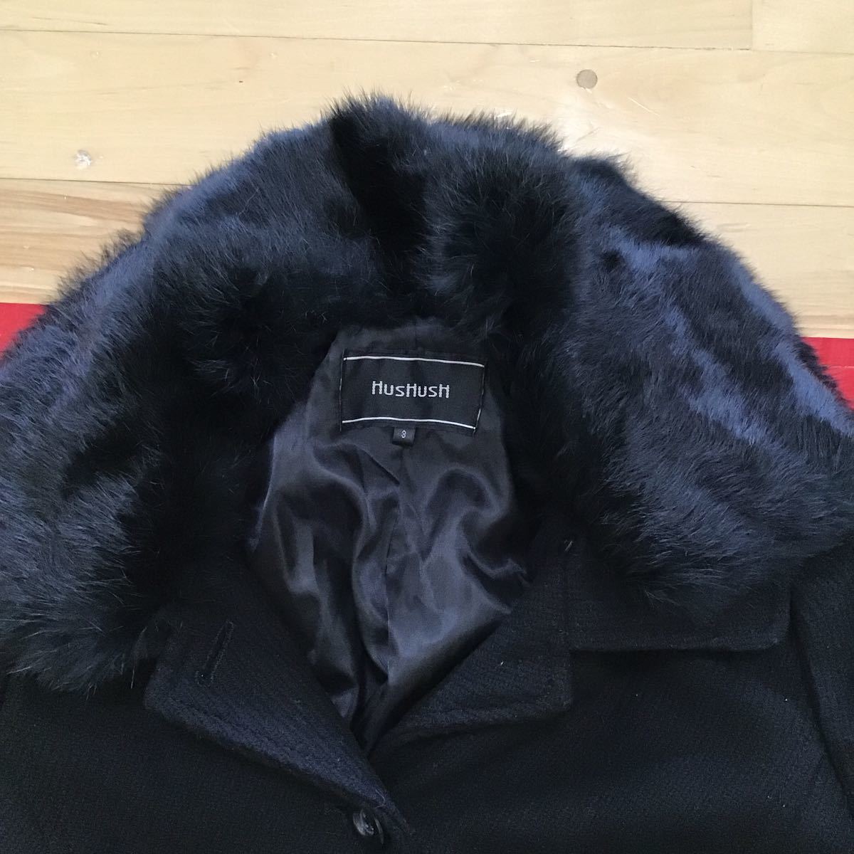 ハッシュアッシュ レディース ロングコート Hushush サイズ3 ラビットファー 取り外し可能 女性用 売買されたオークション情報 Yahooの商品情報をアーカイブ公開 オークファン Aucfan Com