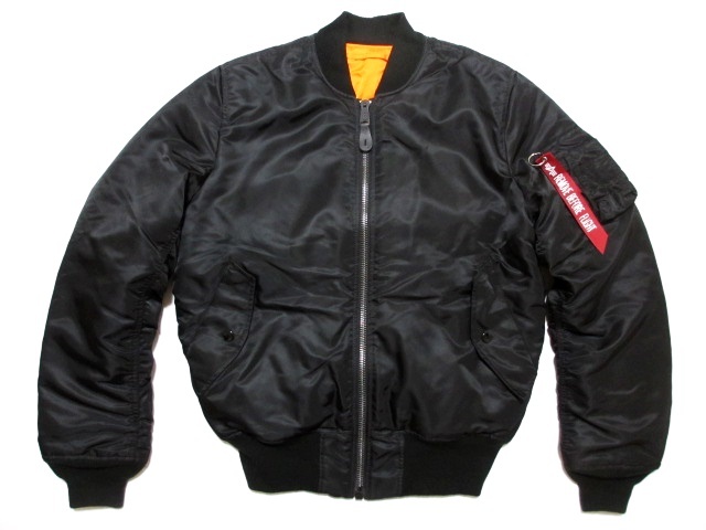 アルファインダストリーズ Alpha Ma 1 L 黒ブラック 赤タグ ミリタリーフライトジャケット ナイロンブルゾンusaf Ma1 メンズ Lサイズ 売買されたオークション情報 Yahooの商品情報をアーカイブ公開 オークファン Aucfan Com