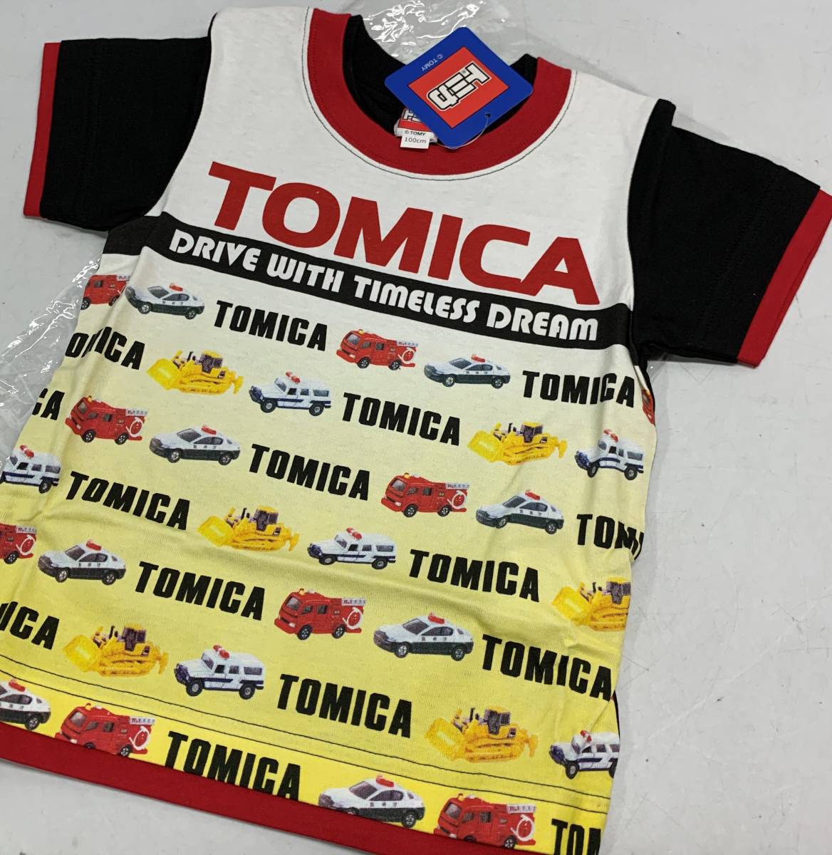 Tomica 半袖 Tシャツ 2枚 100サイズ 半袖 キッズ 子ども用 トミカ 100 95 104cm 売買されたオークション情報 Yahooの商品情報をアーカイブ公開 オークファン Aucfan Com