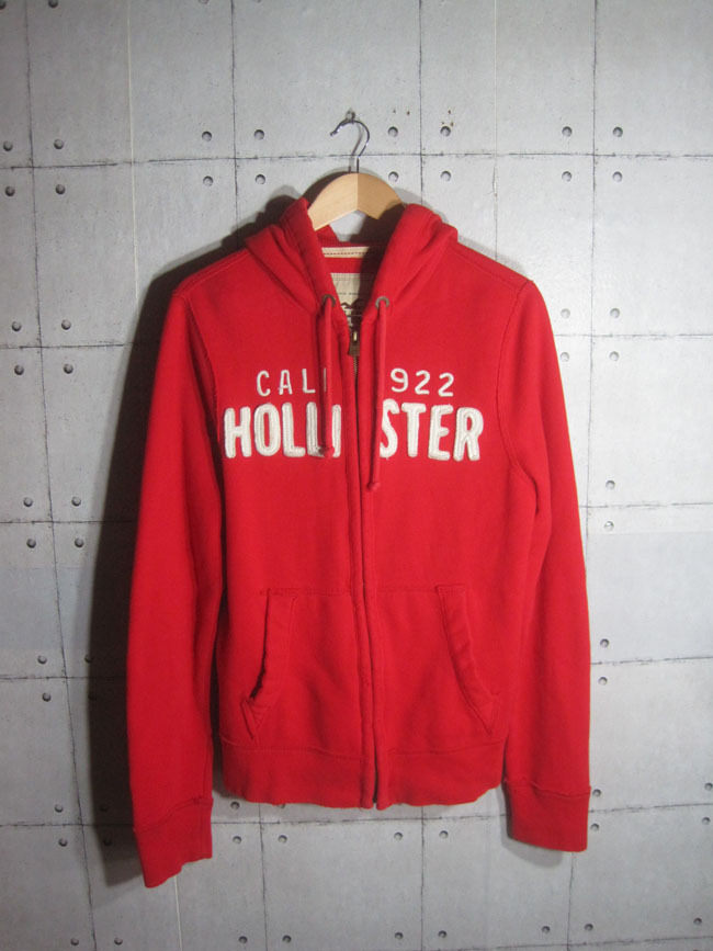 Hollister ホリスター ロゴワッペン スウェット ジップパーカーm Zipフーディ メンズ 赤 レッド アバクロ A F アバクロンビー フィッチ その他 売買されたオークション情報 Yahooの商品情報をアーカイブ公開 オークファン Aucfan Com