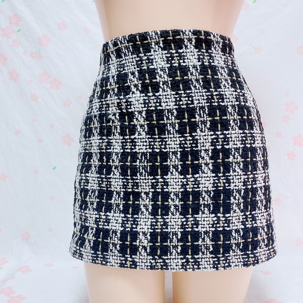 263 キャビンアテンダント綾の シャネル 風 タイトスカート ミニスカートタンス整理品 レディース スカート 女性 タイトスカート ミニ 売買されたオークション情報 Yahooの商品情報をアーカイブ公開 オークファン Aucfan Com