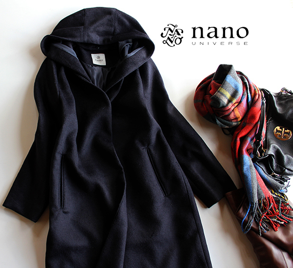 ナノユニバースnano Universe 上質フーディ2way ロングコート Mサイズ 売買されたオークション情報 Yahooの商品情報をアーカイブ公開 オークファン Aucfan Com