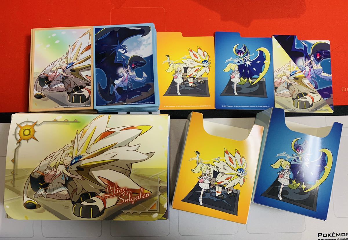 ポケモンカード ダブルデッキケース シールド リーリエ ソルガレオ ルナアーラ ポケモンカードゲーム 売買されたオークション情報 Yahooの商品情報をアーカイブ公開 オークファン Aucfan Com