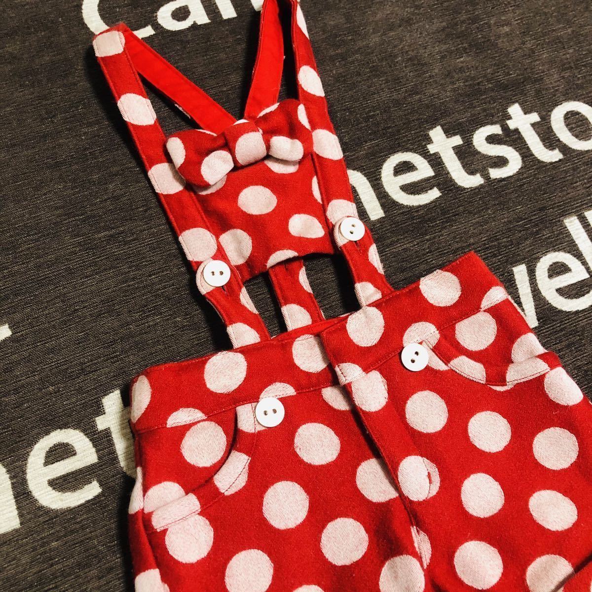シャーリーテンプル 2wayサロペット 赤ドット ディズニーハロウィン ミニー コスプレ 色違いお揃い 姉妹リンクコーデ 100 110 105 114cm 売買されたオークション情報 Yahooの商品情報をアーカイブ公開 オークファン Aucfan Com