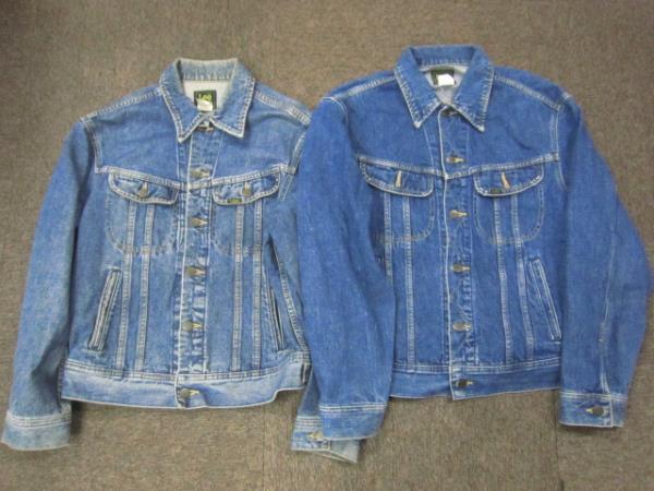 Lee リー Gジャン ２枚セット メンズl デニムジャケット 90sヴィンテージデニム Y1010 ジージャン 売買されたオークション情報 Yahooの商品情報をアーカイブ公開 オークファン Aucfan Com