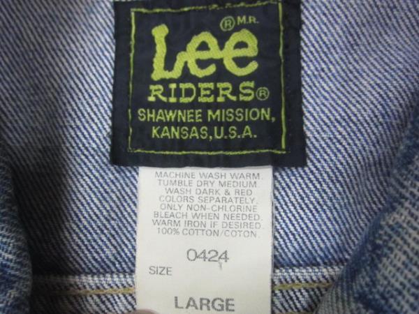 Lee リー Gジャン ２枚セット メンズl デニムジャケット 90sヴィンテージデニム Y1010 ジージャン 売買されたオークション情報 Yahooの商品情報をアーカイブ公開 オークファン Aucfan Com