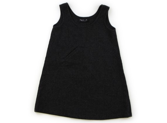 アニエスベー Agnes B ジャンパースカート 110 女の子 チャコールグレー 子供服 ベビー服 キッズ 110 105 114cm 売買されたオークション情報 Yahooの商品情報をアーカイブ公開 オークファン Aucfan Com