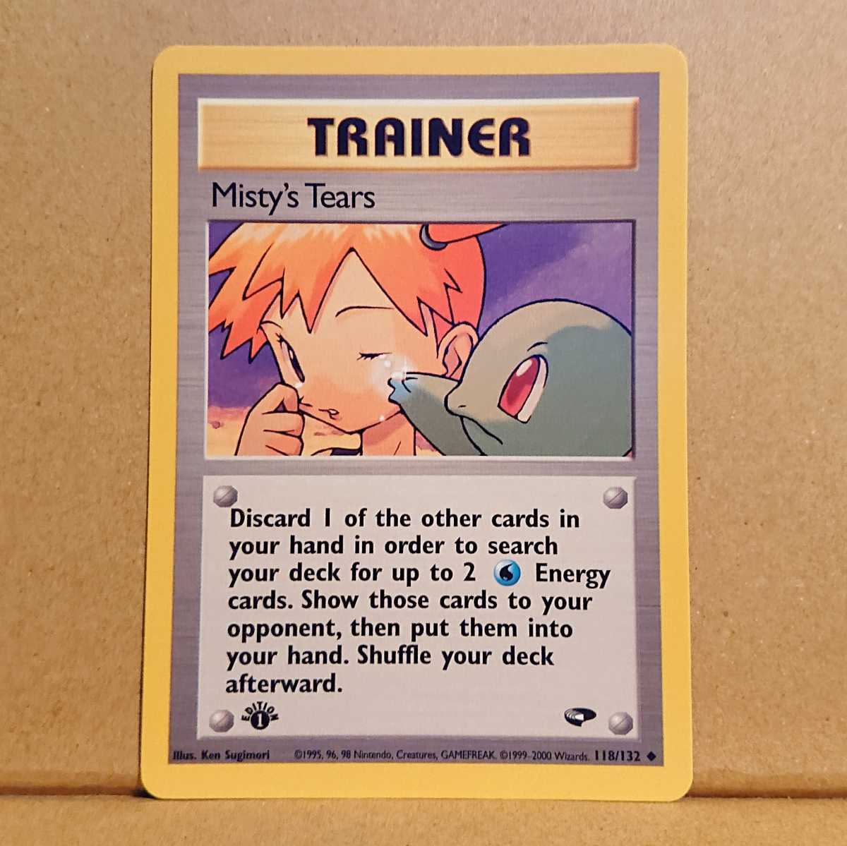 ポケモンカード 旧裏面 旧裏 海外 英語 Us版 Misty S Tears カスミのなみだ 1st Edition エディション 初版 その他 売買されたオークション情報 Yahooの商品情報をアーカイブ公開 オークファン Aucfan Com