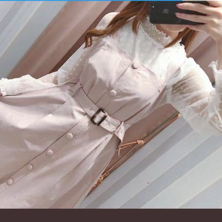 Evelyn トレンチワンピース ピンク ロングワンピ スカート エブリン 量産 ロディスポット ナイスクラップ などお好きな方に Mサイズ 売買されたオークション情報 Yahooの商品情報をアーカイブ公開 オークファン Aucfan Com