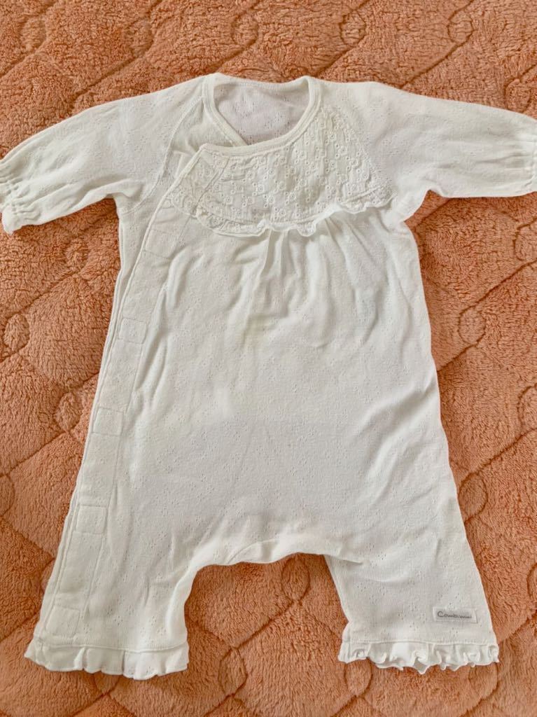 出産準備 秋冬 新生児 50 60 コンビミニ 赤ちゃん本舗など ニットキルト ベスト付5点セット 女の子 60 64cm 以下 売買されたオークション情報 Yahooの商品情報をアーカイブ公開 オークファン Aucfan Com