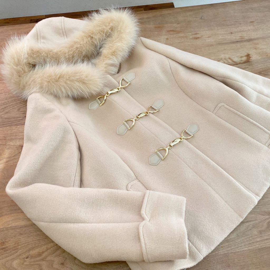 Misch Masch ミッシュマッシュ ウールコート フォックスファー ベージュmサイズ ショート丈 メルトン きれいめ コート 売買されたオークション情報 Yahooの商品情報をアーカイブ公開 オークファン Aucfan Com