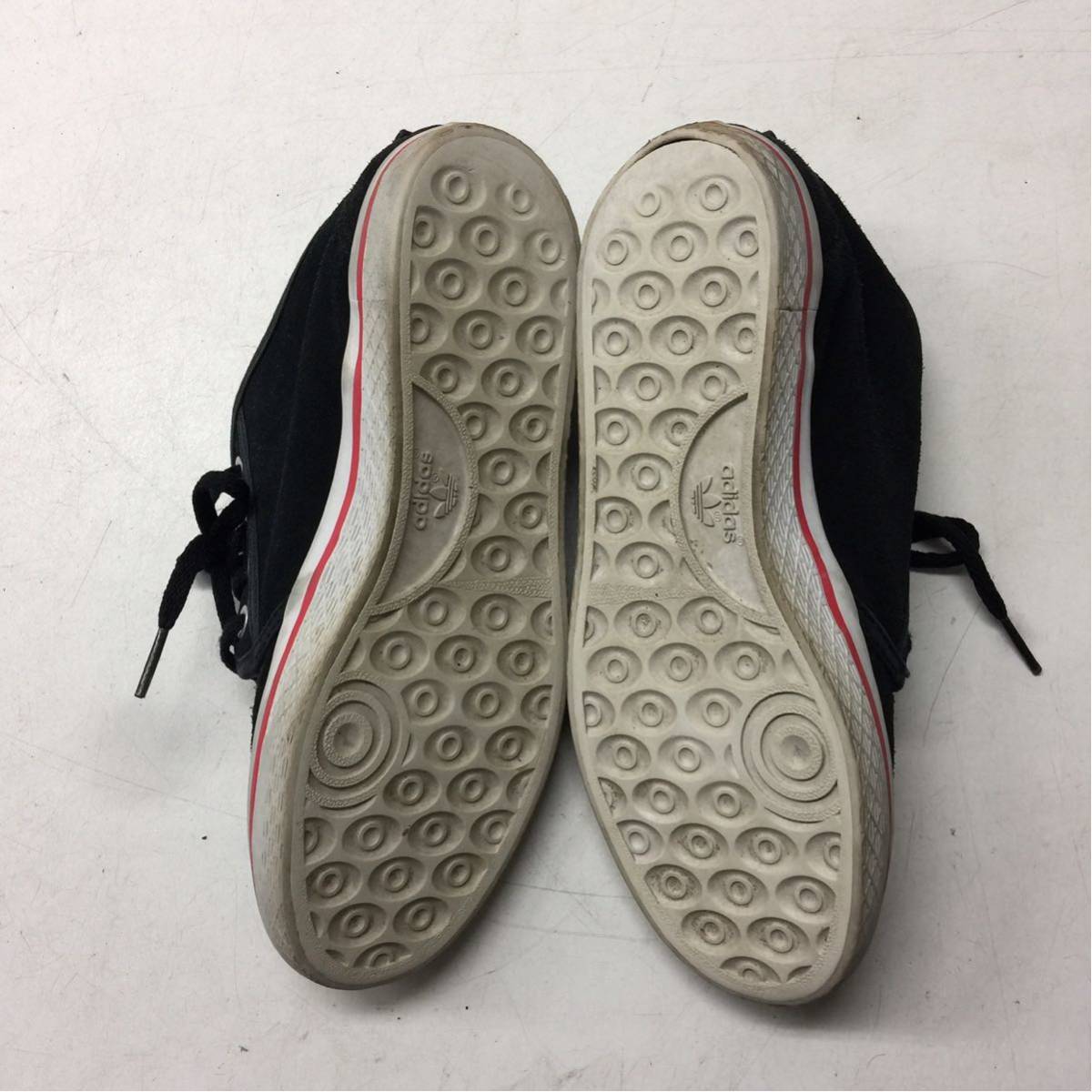 Adidas アディダス スニーカー スエード レディースシューズ 22 5 ブラック 黒ピンク 324s386 22 5cm 売買されたオークション情報 Yahooの商品情報をアーカイブ公開 オークファン Aucfan Com