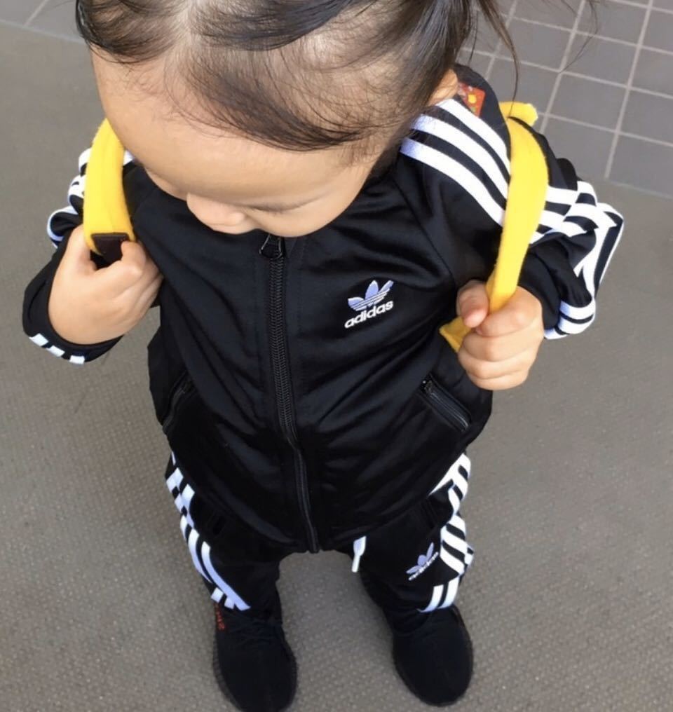 100 Adidas Originals アディダスオリジナルス ジャージ 上下セット ジャージセットアップ トラックトップ トラックパンツ 100 95 104cm 売買されたオークション情報 Yahooの商品情報をアーカイブ公開 オークファン Aucfan Com