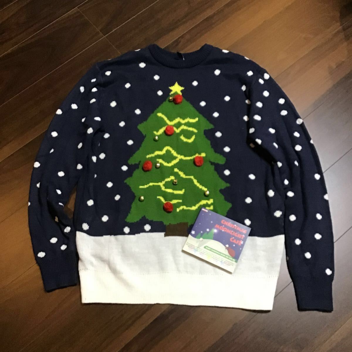 H M エイチアンドエム クリスマスセーター サイズ L 鈴付き クリスマスソングcdセット セーター 売買されたオークション情報 Yahooの商品情報をアーカイブ公開 オークファン Aucfan Com