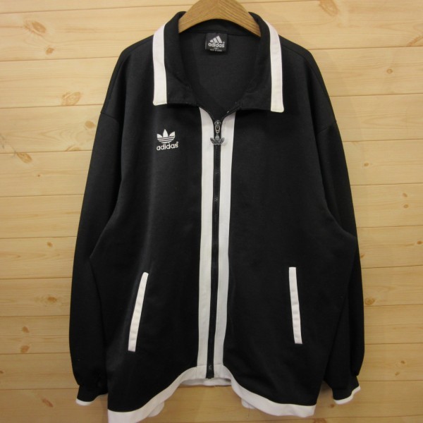 90 S 90年代 Adidas アディダス ジャージ ジャケット ヴィンテージ 三つ葉ロゴ メンズ 黒白 Lサイズ 3686 ジャンパー ブルゾン 売買されたオークション情報 Yahooの商品情報をアーカイブ公開 オークファン Aucfan Com
