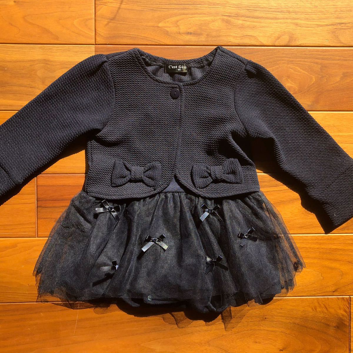 サイズ80 紺色 ベビー服 入学式 卒園式 発表会 入園式 子供 フォーマル ドレス ワンピース 女の子 スカート付き 80 75 84cm 売買されたオークション情報 Yahooの商品情報をアーカイブ公開 オークファン Aucfan Com