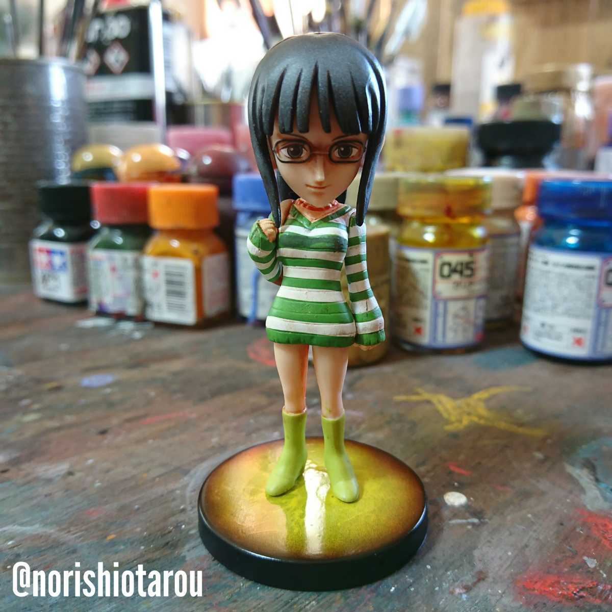 ニコ ロビン リペイント ワンピース ワールドコレクタブルフィギュア ワーコレ Wcf カスタムペイント リメイク Onepiece Figure ニコ ロビン 売買されたオークション情報 Yahooの商品情報をアーカイブ公開 オークファン Aucfan Com
