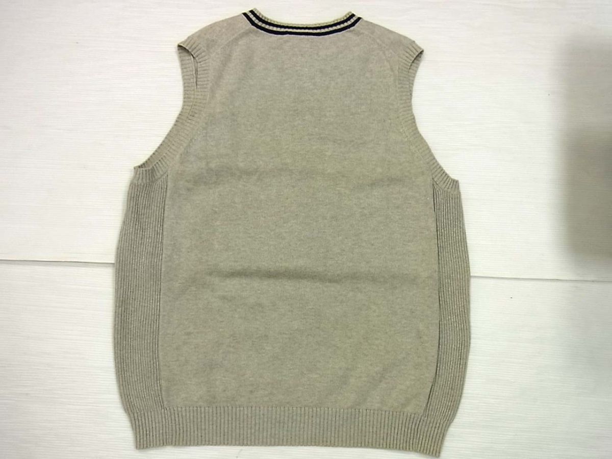 1円 ラコステ ニットベスト Lacoste メンズ サイドリブニット プルオーバー Vネック セーター 売買されたオークション情報 Yahooの商品情報をアーカイブ公開 オークファン Aucfan Com