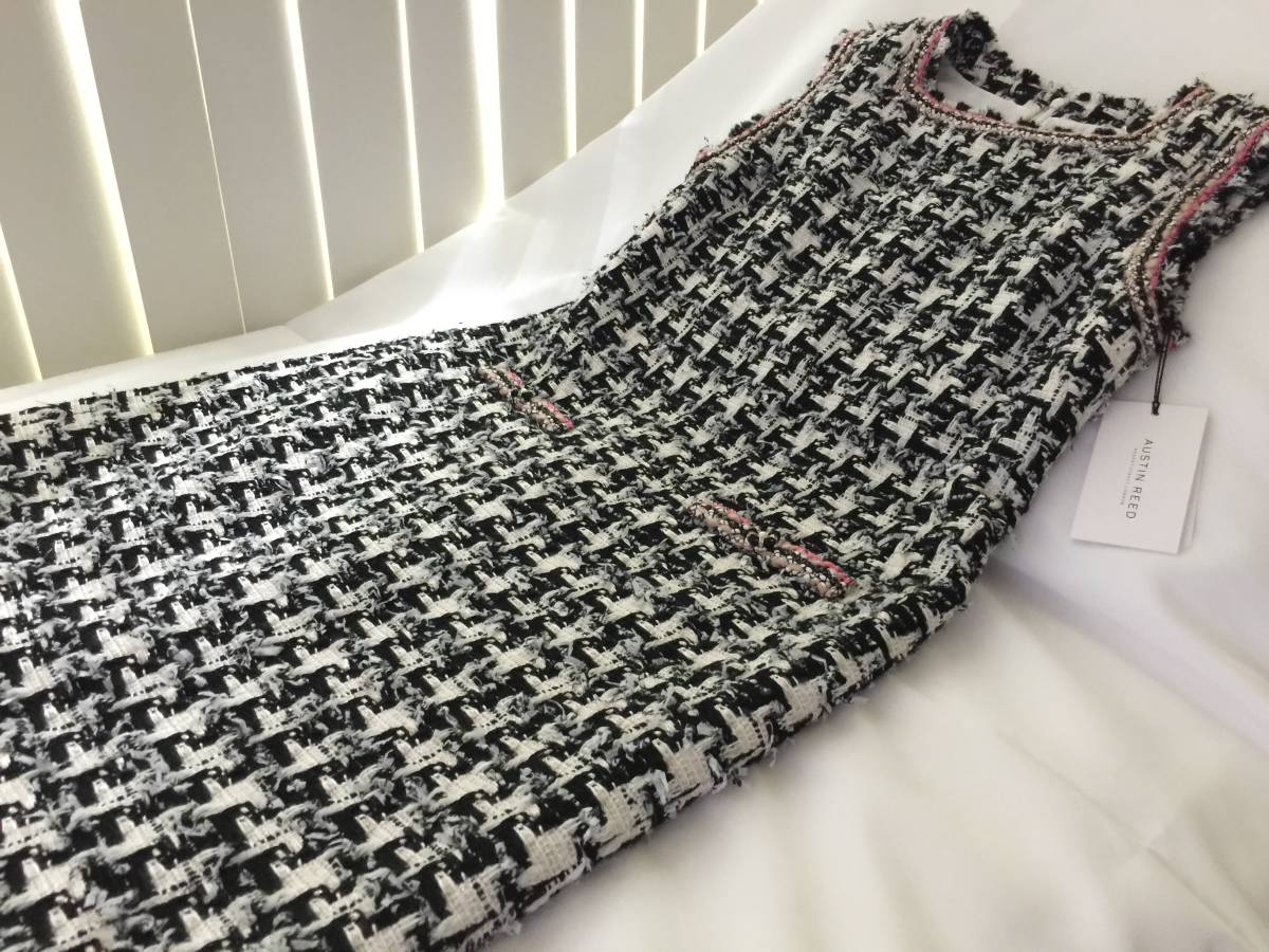 86 900円 King Austin Reed オースチン リード ワンピース9千鳥ツィード Mサイズ 売買されたオークション情報 Yahooの商品情報をアーカイブ公開 オークファン Aucfan Com