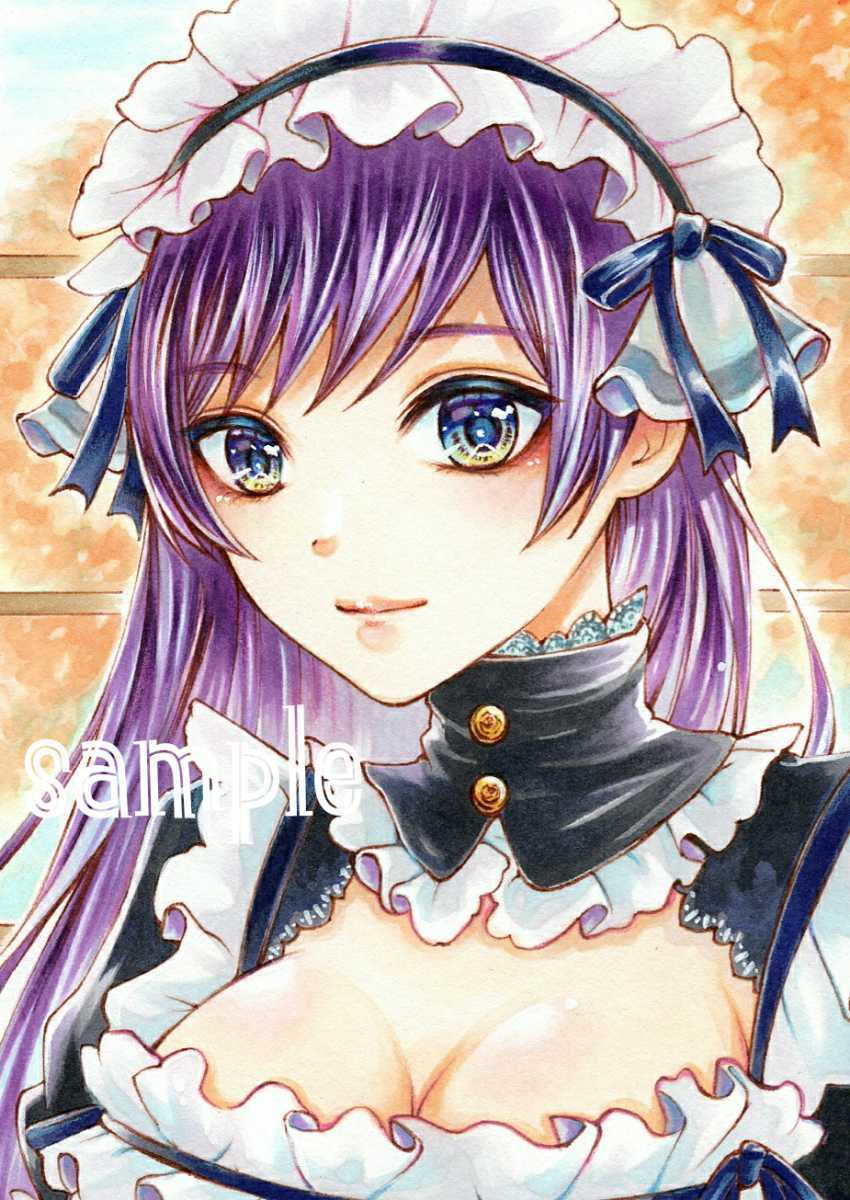 手描きイラスト オリジナル あなたに花束を 女の子 メイド B5サイズ 手描きイラスト 売買されたオークション情報 Yahooの商品情報をアーカイブ公開 オークファン Aucfan Com