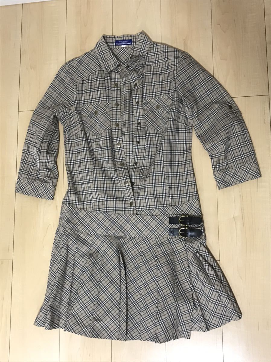 バーバリー ブルーレーベル ワンピース サイズ38 ワンピース 売買されたオークション情報 Yahooの商品情報をアーカイブ公開 オークファン Aucfan Com