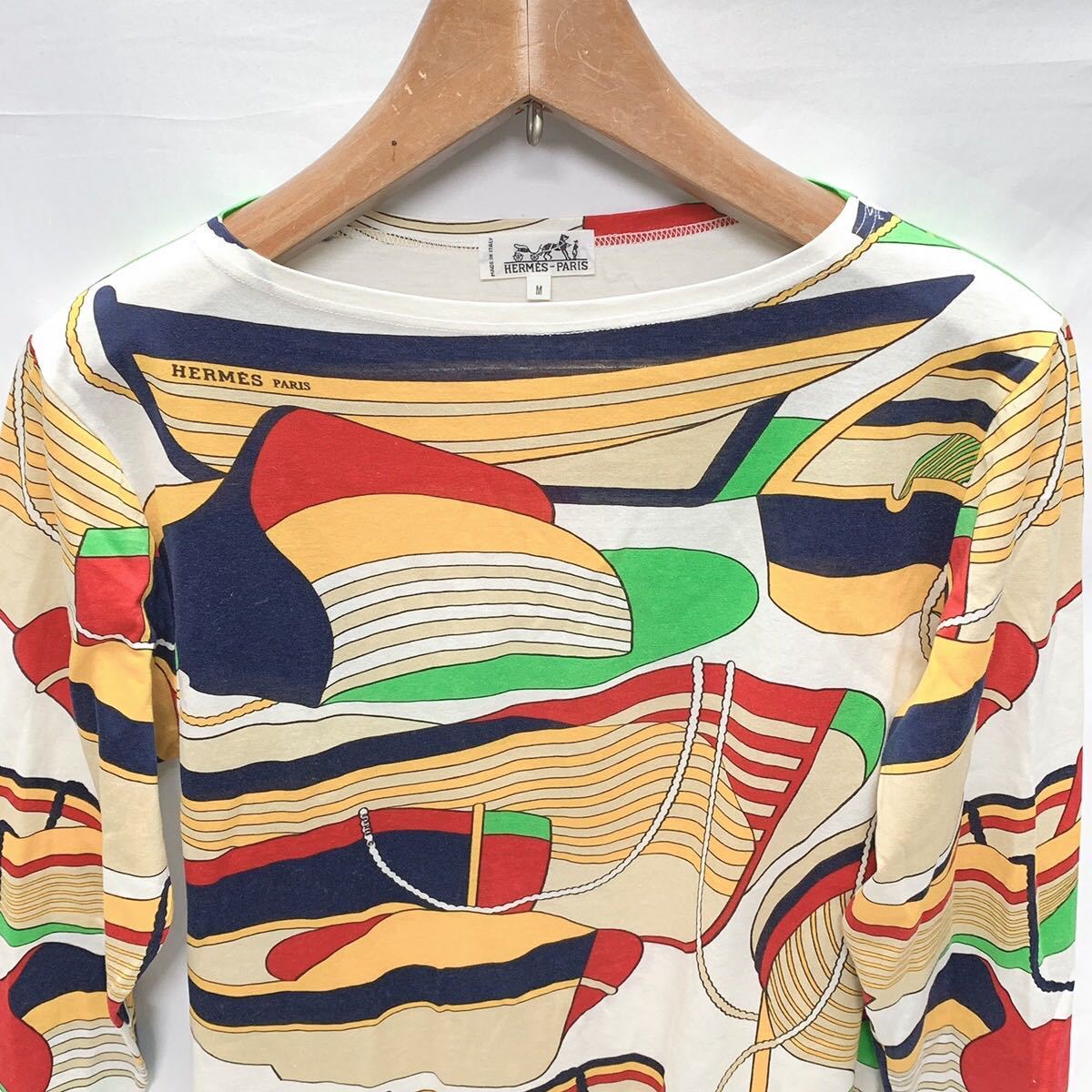 エルメス Hermes ワンピース 綿100 Mサイズ レディース 着丈cm 肩幅43cm 身丈55cm 袖丈52 5cm R阿1006 その他 売買されたオークション情報 Yahooの商品情報をアーカイブ公開 オークファン Aucfan Com